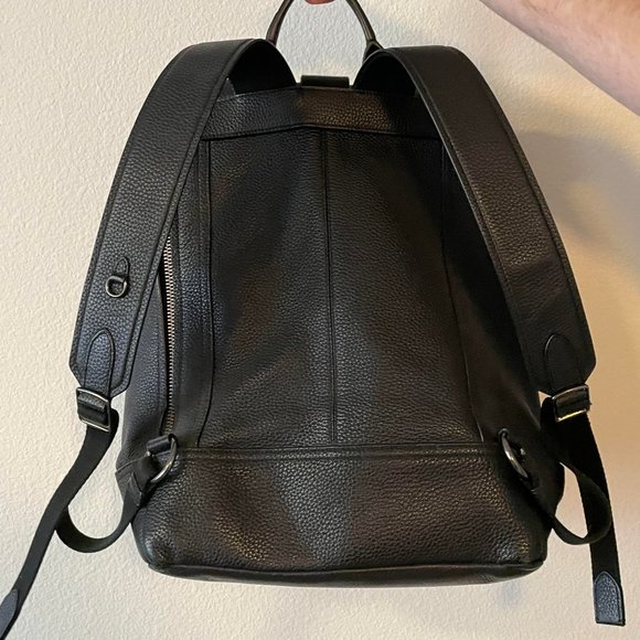 **Like New** Mens Black Coach Bleeker Backpack - Picture 5 of 5